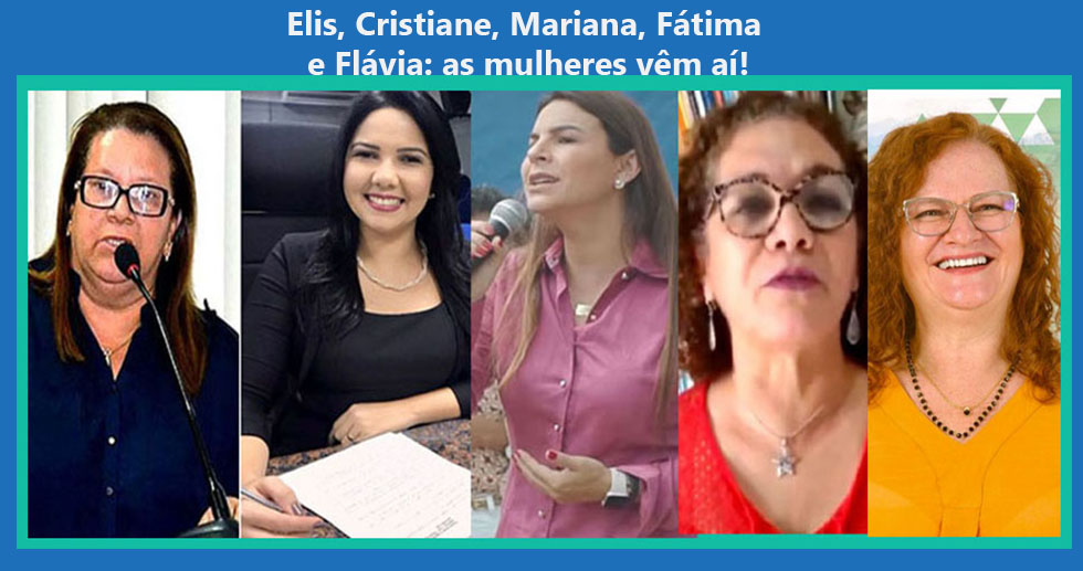 CINCO MULHERES E NOVE HOMENS NA LISTA DAS POSSÍVEIS CONCORRENTES À PREFEITURA DA CAPITAL, NO ANO QUE VEM, MAS VEM MAIS GENTE PO AÍ!